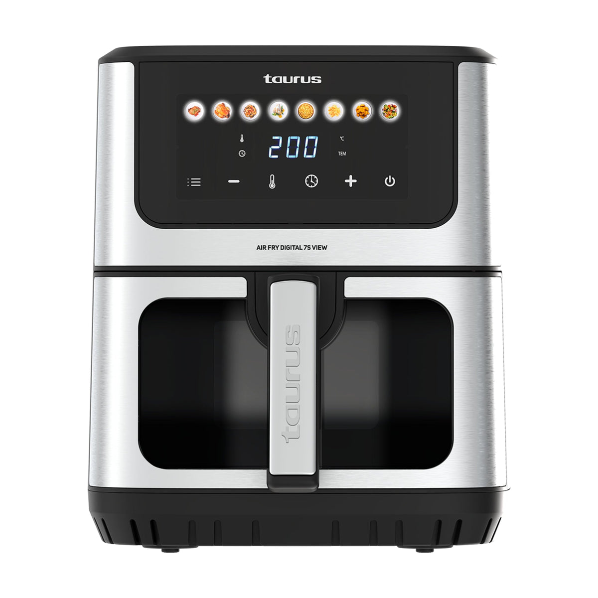 Freidora de aire Taurus Air Fry Digital 7S View de 6,5 l y 1600 W