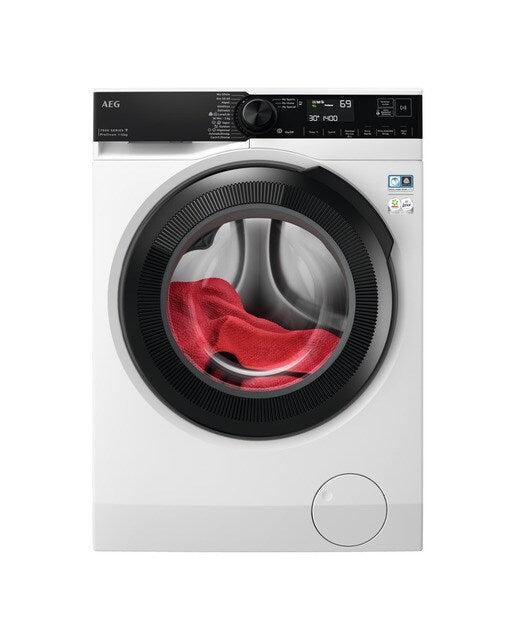 Lavadora AEG 10 kg/ 1.300 rpm, Aqua Control - LFR7314O4C - Blanco