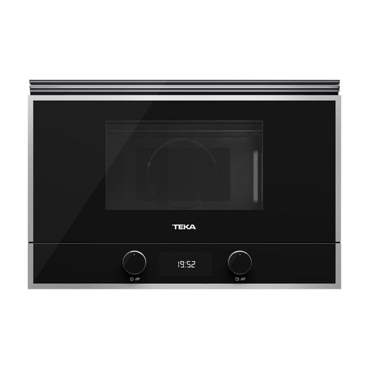 Microondas integrable Teka ML 822 BIS L BK-SS de 22 l con grill y base cerámica