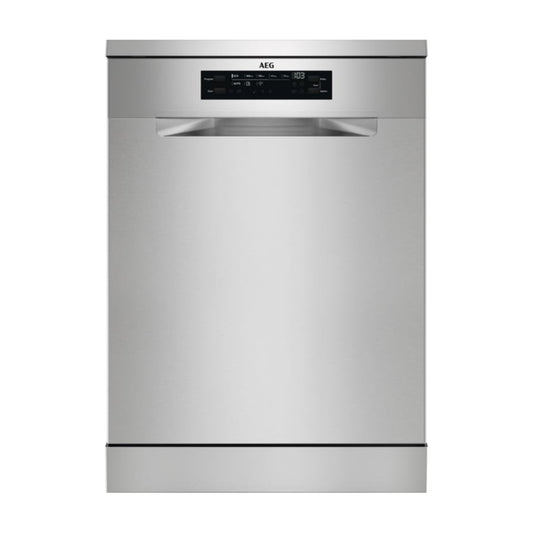 Lavavajillas AEG FFB64617ZM de 13 cubiertos, clase C e inox antihuellas