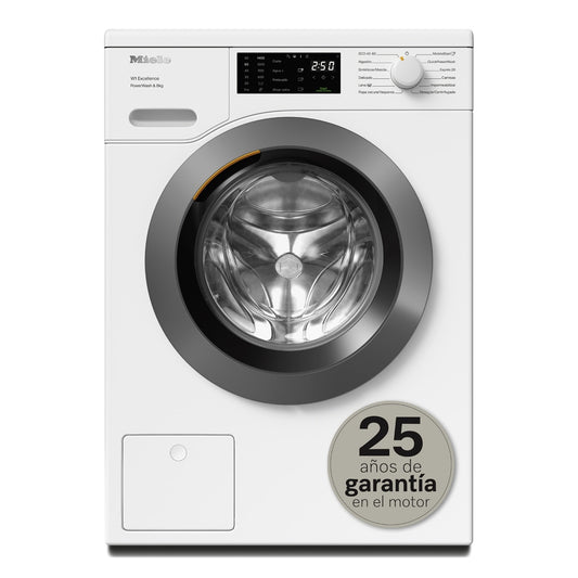Lavadora Miele 8 kg / 1.400 rpm - WEB365 WCS PWash&8kg - Blanco loto